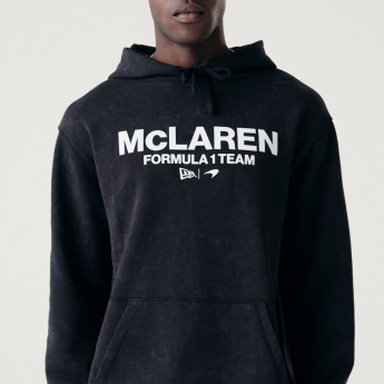 Mclaren Honda pánska mikina s kapucňou Forever Forwards black F1 Team 2024