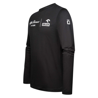 Alfa Romeo Racing pánske tričko s dlhým rukávom Fanwear black F1 team 2023