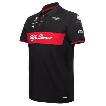 Alfa Romeo Racing polokošeľa official black uno F1 Team 2023