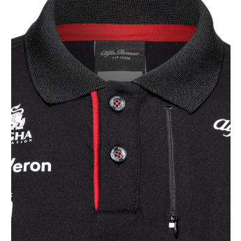 Alfa Romeo Racing polokošeľa official black uno F1 Team 2023