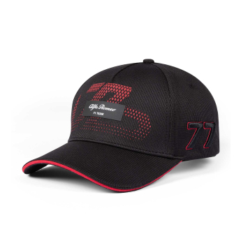 Alfa Romeo Racing čiapka baseballová šiltovka Driver official Valtteri Bottas black F1 Team 2023