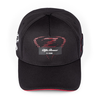 Alfa Romeo Racing čiapka baseballová šiltovka Driver official Guanyu Zhou black F1 Team 2023