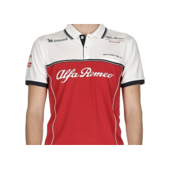 Alfa Romeo Racing detské polo tričko official F1 Team 20219