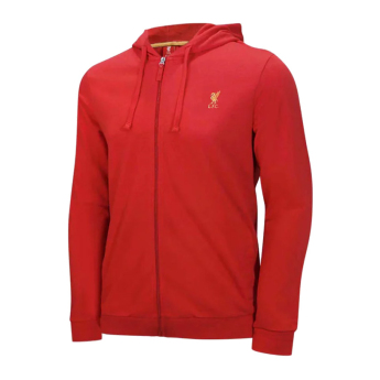 FC Liverpool pánska mikina s kapucňou Zip Vintage red