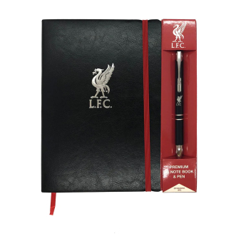 FC Liverpool prepisovačka a poznámkový blok Premium black