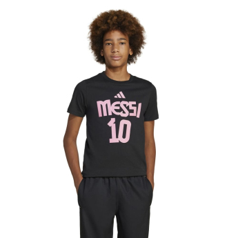 Lionel Messi detské tričko MESSI Name and number black