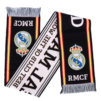 Real Madrid zimný šál Best Club In The World black