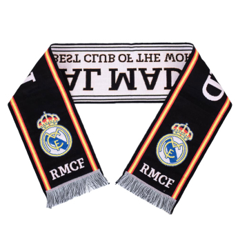 Real Madrid zimný šál Best Club In The World black