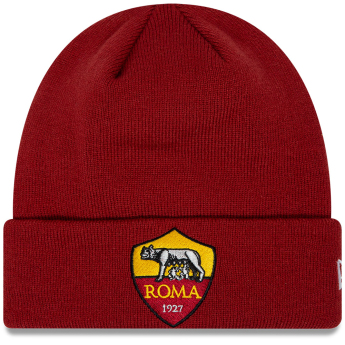 AS Roma zimná čiapka Crest Core red