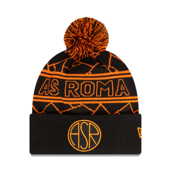 AS Roma zimná čiapka Spring Sport black