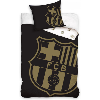 FC Barcelona obliečky na jednu posteľ Gradient black