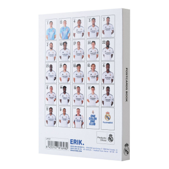 Real Madrid pohľadnice 25 color one club