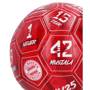 Bayern Mníchov fotbalová mini lopta Signature 24/25  - size 1