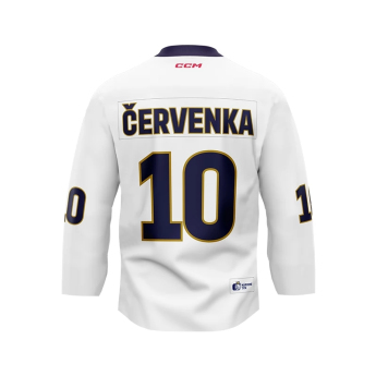 Hokejové reprezentácie hokejový dres 2024/2025 Fan replica Czech republic white