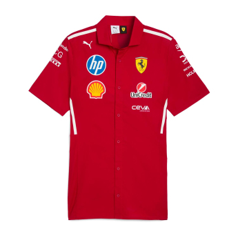 Ferrari pánska košeľa official Teamline Replica F1 Team 2025