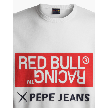 Red Bull Racing pánsky sveter color block white F1 Team 2023