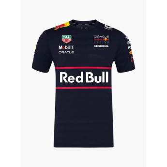Red Bull Racing pánske tričko official Teamline Replica navy F1 Team 2025