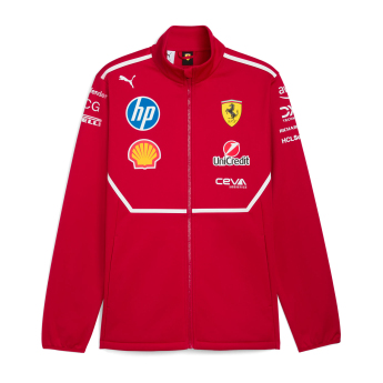 Ferrari pánska bunda softshell official Teamline Replica F1 Team 2025