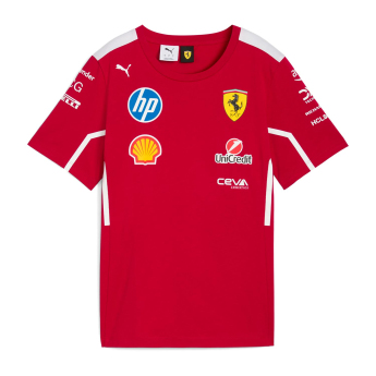 Ferrari detské tričko official Teamline Replica F1 Team 2025