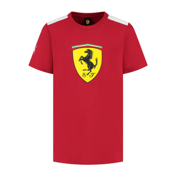 Ferrari detské tričko Shield red F1 Team 2025