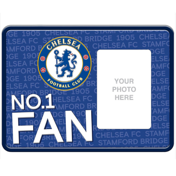 FC Chelsea rámik na fotografiu No1 Fan 12cm x 8.5cm