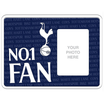 Tottenham rámik na fotografiu No1 Fan 12cm x 8.5cm