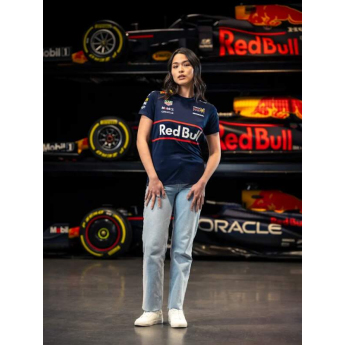 Red Bull Racing dámske tričko official Teamline Replica navy F1 Team 2025