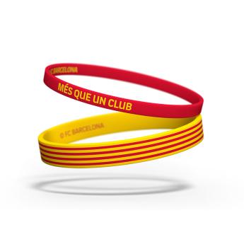 FC Barcelona gumový náramok 2pack Seneyra