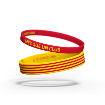 FC Barcelona detský gumový náramok 2pack Seneyra