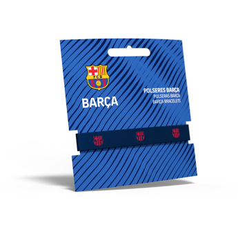 FC Barcelona gumový náramok Single