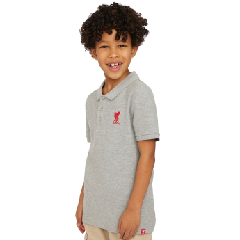 FC Liverpool detské polo tričko grey