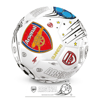 FC Arsenal futbalová lopta Colour - size 2