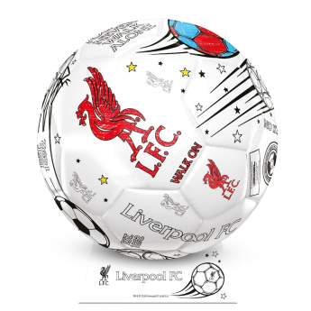 FC Liverpool futbalová lopta Colour - size 2