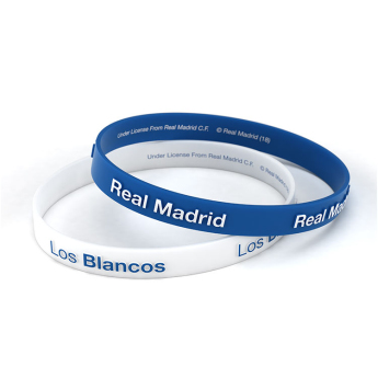 Real Madrid gumový náramok 2pack Classic
