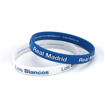 Real Madrid detský gumový náramok 2pack Classic