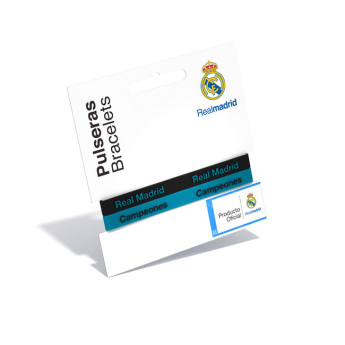 Real Madrid gumový náramok 2pack Dark