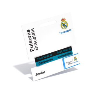 Real Madrid detský gumový náramok 2pack Dark