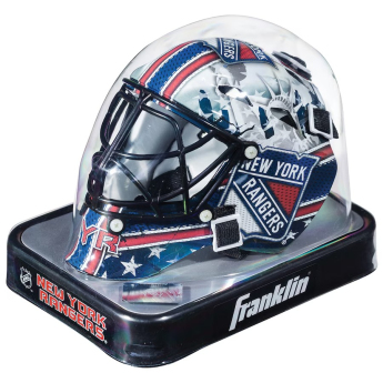 New York Rangers brankárska minimaska Unsigned Franklin Sports Replica