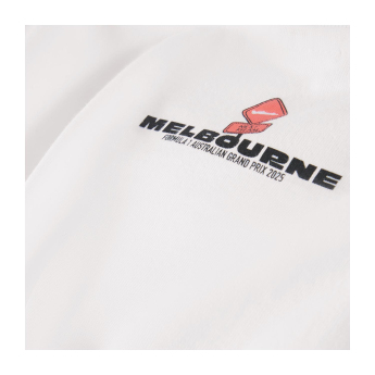 Formule 1 pánske tričko Australia GP wite F1 Team 2025
