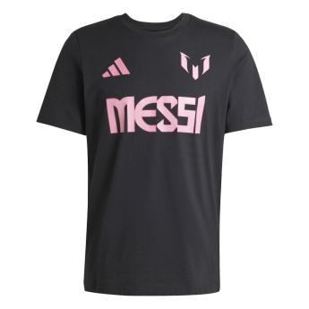 Lionel Messi pánske tričko MESSI Name and number black