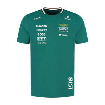 Aston Martin pánske tričko Stroll green F1 Team 2025