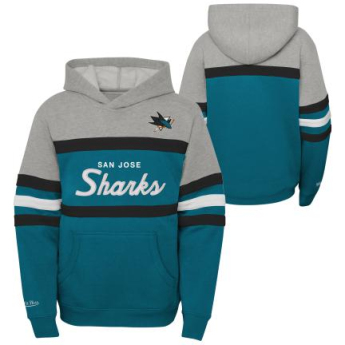 San Jose Sharks detská mikina s kapucňou Head Coach