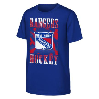 New York Rangers detské tričko Garage Hero blue