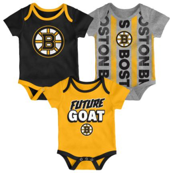 Boston Bruins detské body 3v1 Loyal Buddies Creeper Set