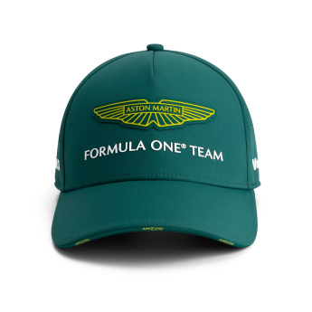 Aston Martin čiapka baseballová šiltovka official Teamline Replica green F1 Team 2025