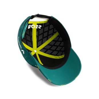 Aston Martin čiapka baseballová šiltovka official Teamline Replica green F1 Team 2025