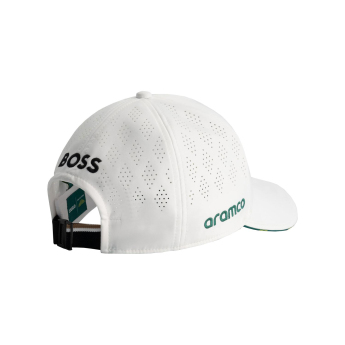 Aston Martin čiapka baseballová šiltovka official Teamline Replica white F1 Team 2025