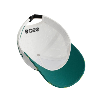 Aston Martin čiapka baseballová šiltovka official Teamline Replica white F1 Team 2025