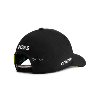 Aston Martin čiapka baseballová šiltovka official Teamline Replica black F1 Team 2025