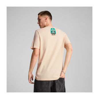 Formule 1 pánske tričko Miami GP beige F1 Team 2025